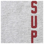 Supreme Heather Grey Washed Logo Sweatpants