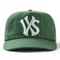 FLEX SHOP Vale Forever Queens Snapper hat in green with white embroidered VS logo on the front