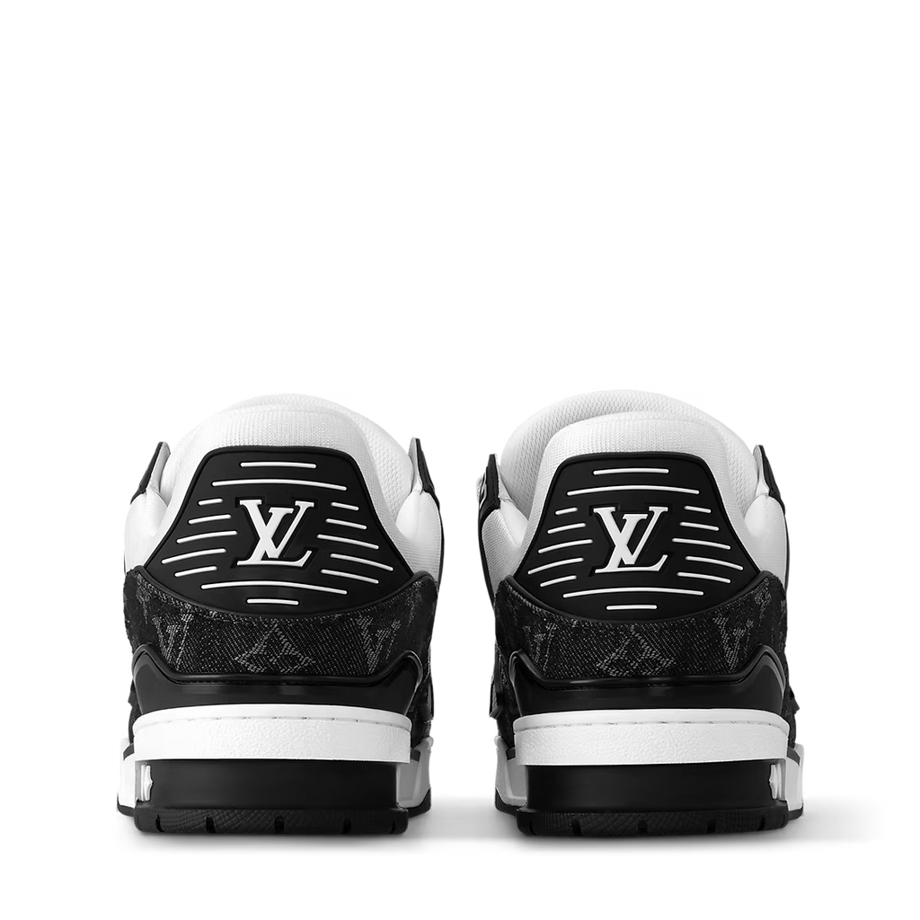 Louis Vuitton Trainer Sneaker White Black