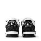Louis Vuitton Trainer Sneaker White Black