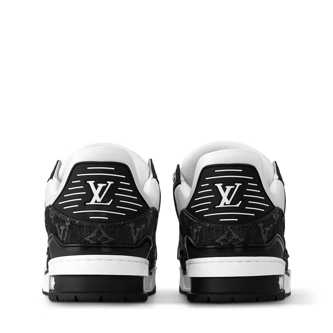 Louis Vuitton Trainer Sneaker White Black