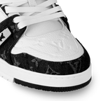 Louis Vuitton Trainer Sneaker White Black