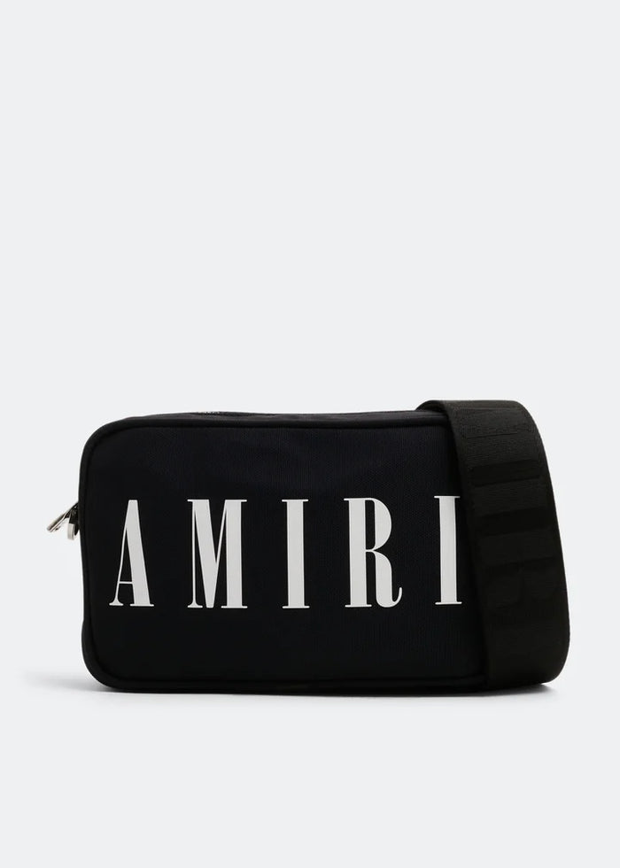 Amiri Black Nylon Camera Case