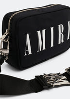 Amiri Black Nylon Camera Case