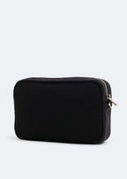 Amiri Black Nylon Camera Case