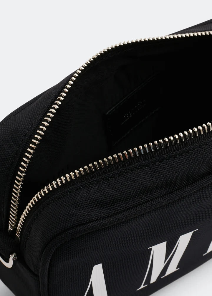 Amiri Black Nylon Camera Case