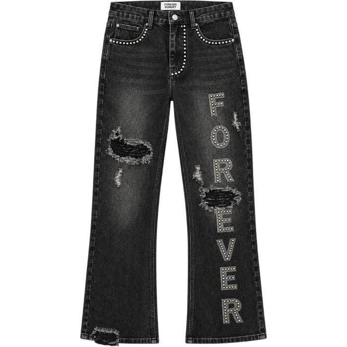 Forever Hungry Black Forever Flared Jeans
