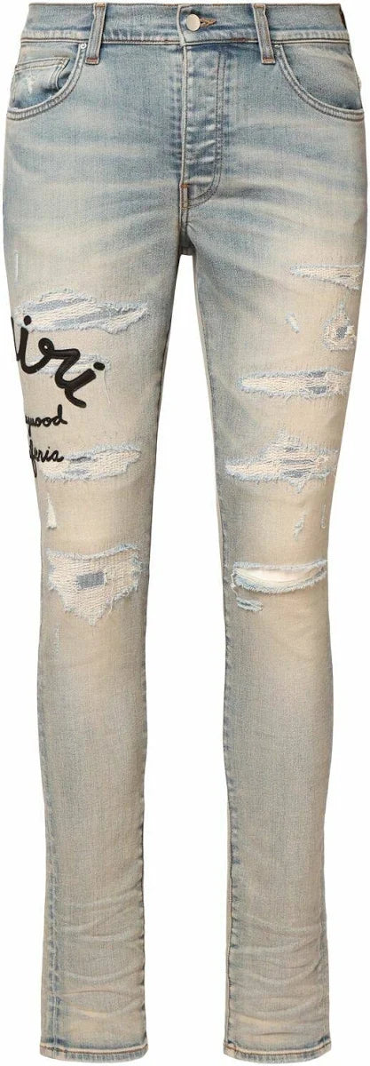 Amiri Jeans Hollywood Resort Thrasher